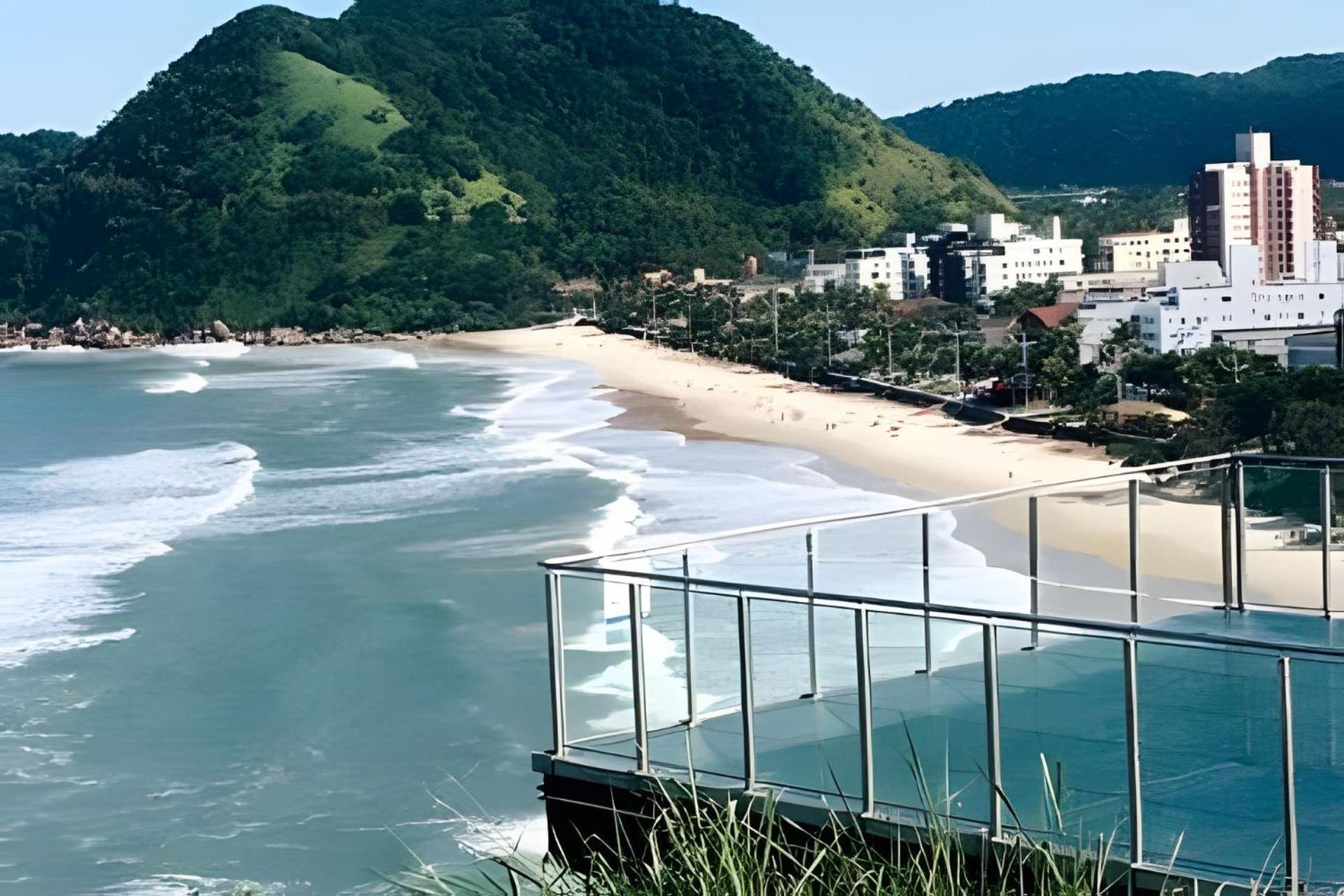 25C - Pe Na Areia Da Praia Do Tombo + Roupas De Cama + Vivo Fibra Guaruja Exterior photo
